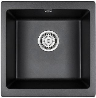 Мойка кухонная Paulmark Gera PM104546-BL чёрный